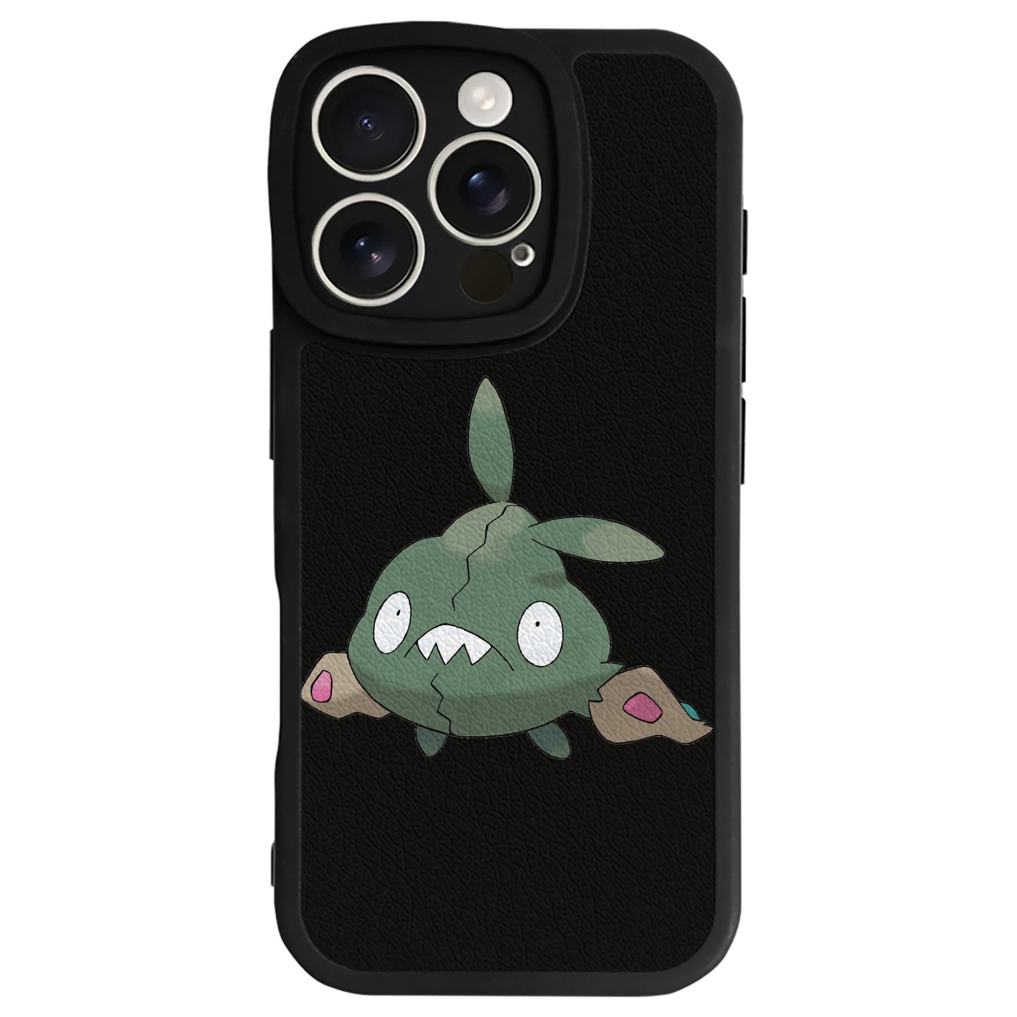 （画像用） ポケットモンスター Pokémon 【iPhone 16シリーズ対応】シリコンスマホケース（レザー調） 材質：シリコン